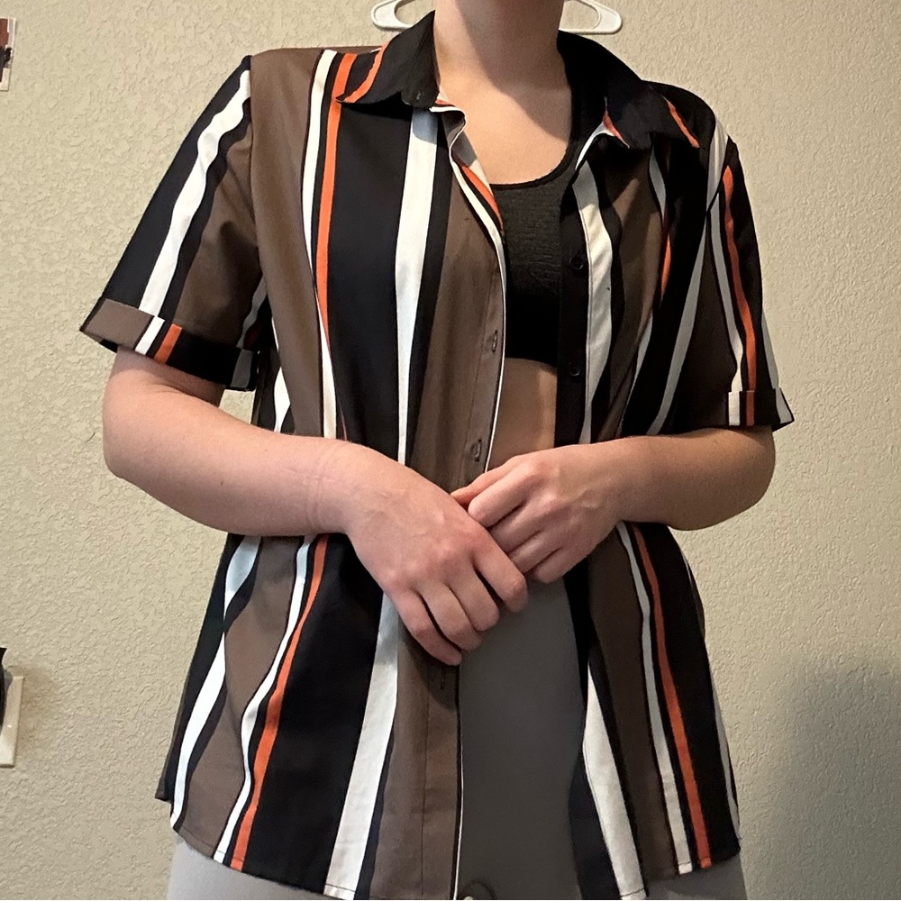 Short Sleeve Button Up